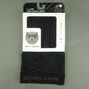 Pair of Thieves SuperFit Long Boxer Briefs in Black